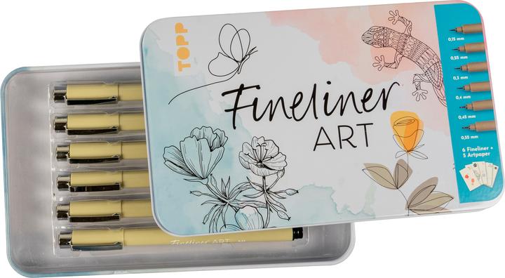Produktbild Fineliner Art Designdose (Mehrfarbig, 6 x)