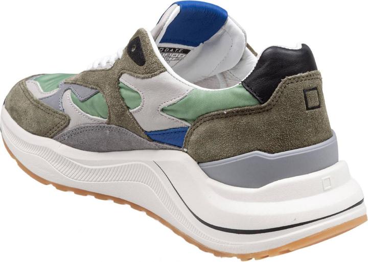 Actual product image D.a.t.e. D.a.t.e fuga multicolor fabric and suede sneakers (41)