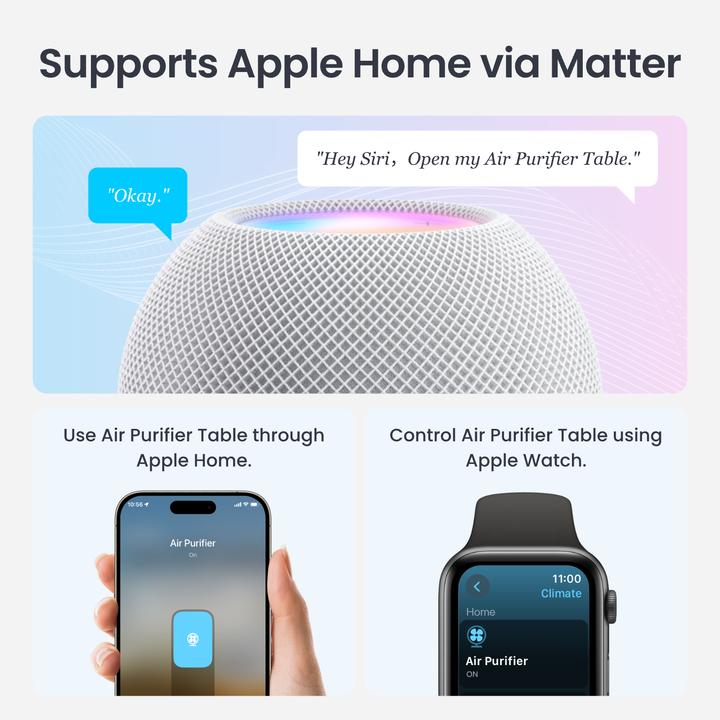 Image du produit SwitchBot Air Purifier Table (30 m²)