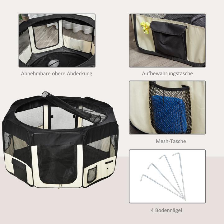 Actual product image PawHut Puppy run foldable