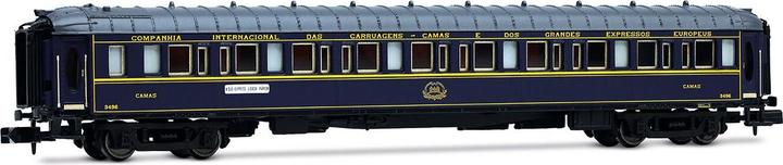 Actual product image Arnold CIWL Wagen-Set 1 Sud-Express 1 x DD3 + 1 x AA 5000 grün mit Faltenbälgen + 1x WL Ep. III-IV