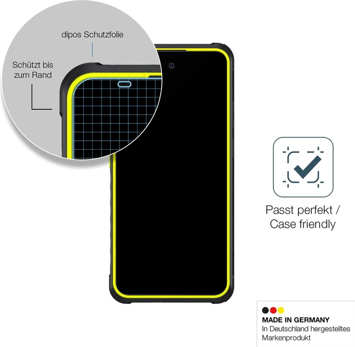 Produktbild Dipos Anti-Shock Displayschutz Matt 9H (1 Stück, Ulefone Armor X)