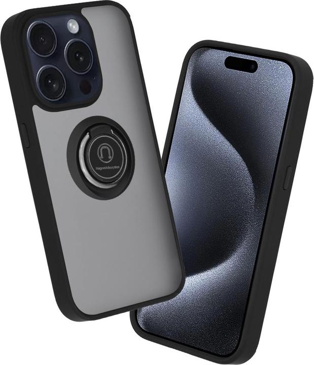 Actual product image Techsuit - Glinth - iPhone 15 Pro - Black (Apple iPhone 15 Pro)