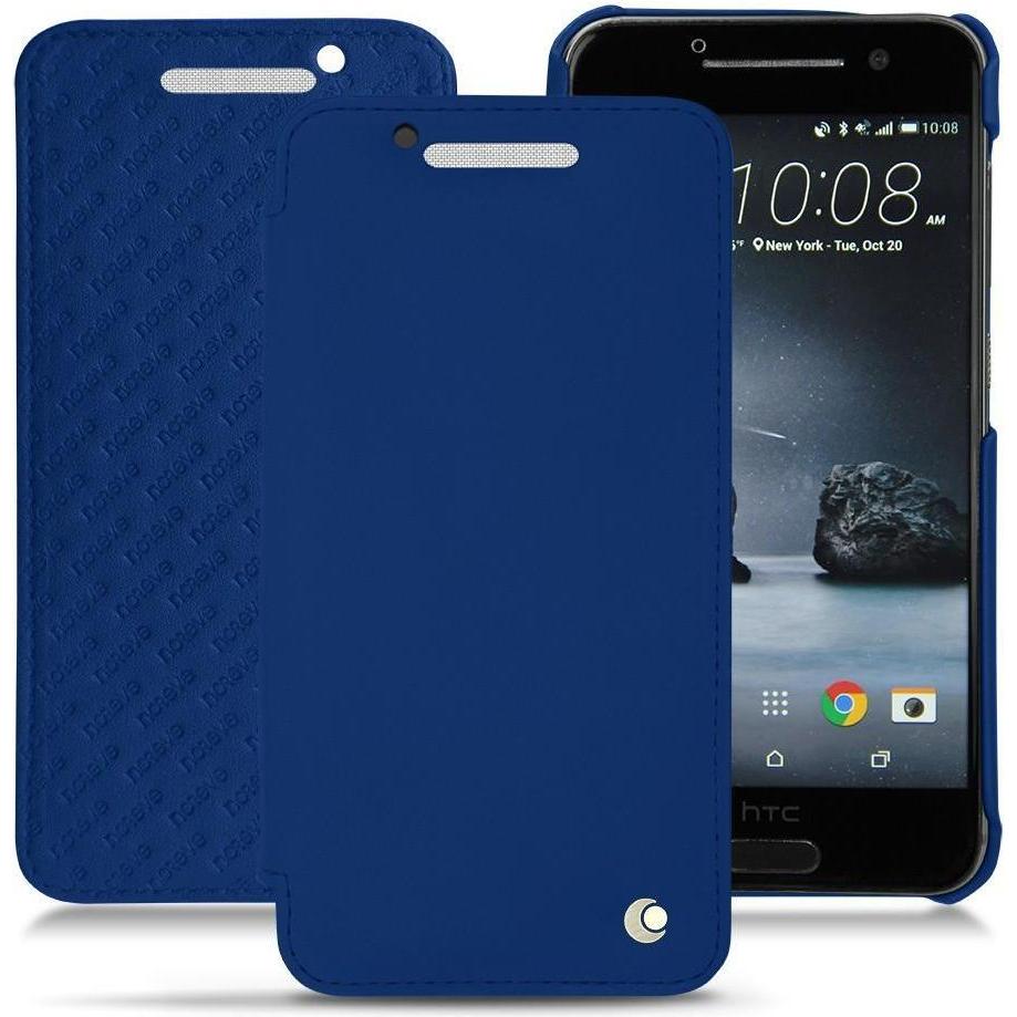 Noreve Lederschutzhülle horizontal (HTC One A9), Smartphone Hülle, Blau