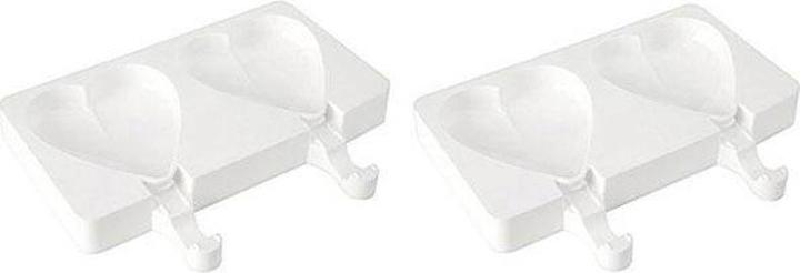 Produktbild Silikomart Set Gel03 Heart-Ic Set 2 Easy Cream
