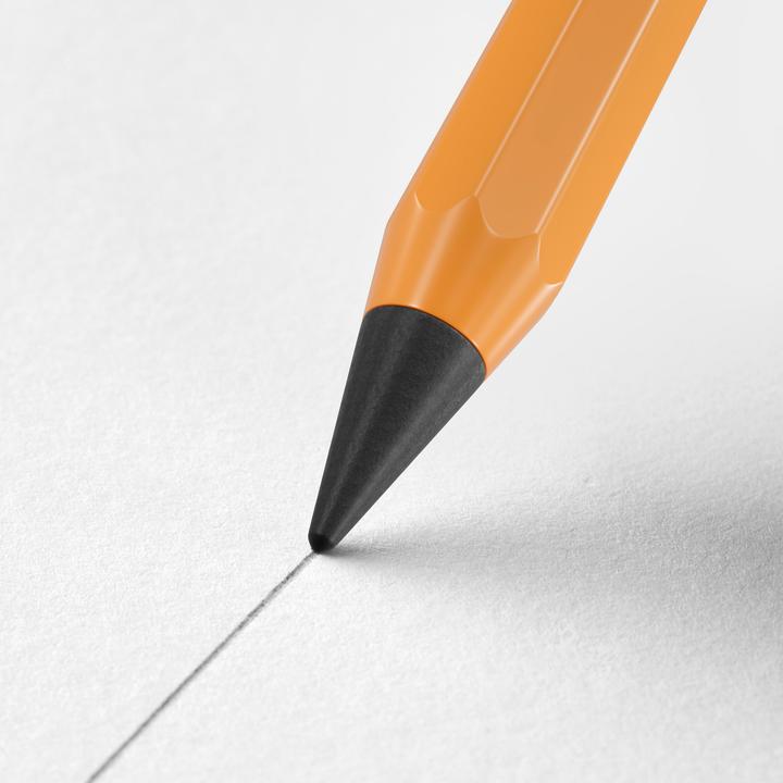 Actual product image Pelikan Endless Pencil Amber /b (HB, 3x)