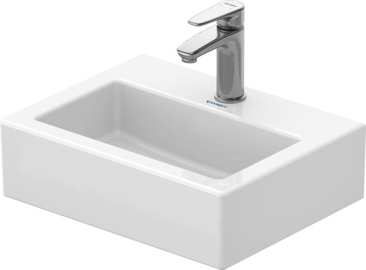 Produktbild Duravit Handwaschbecken VERO MED o ÜL m HLB 450x350mm 1 Hahnloch weiss (350 mm, 450 mm)