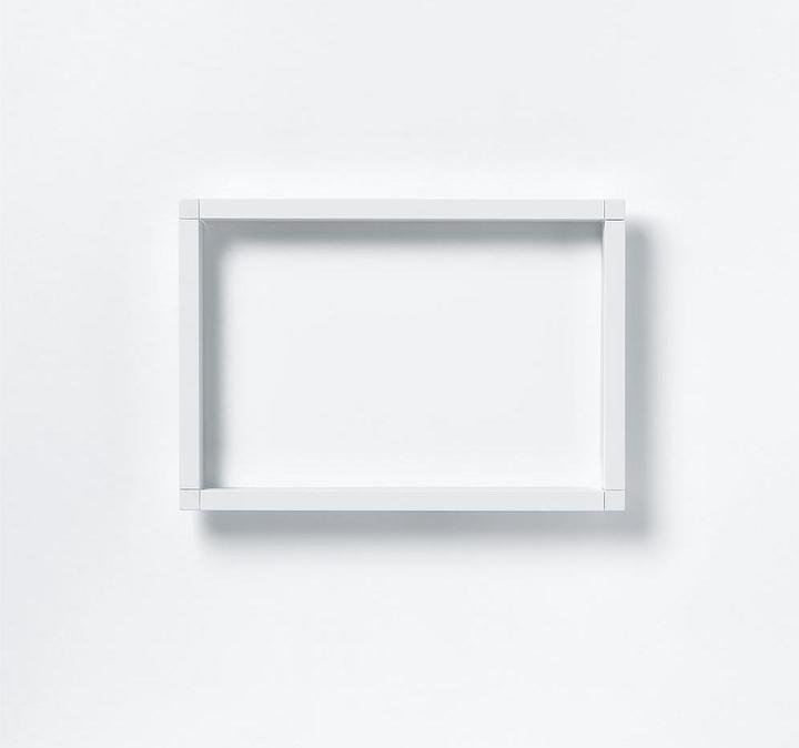 Siedle SIE PB 611-3/2-0W Cache d'enduit double 231x331x38mm alu blanc