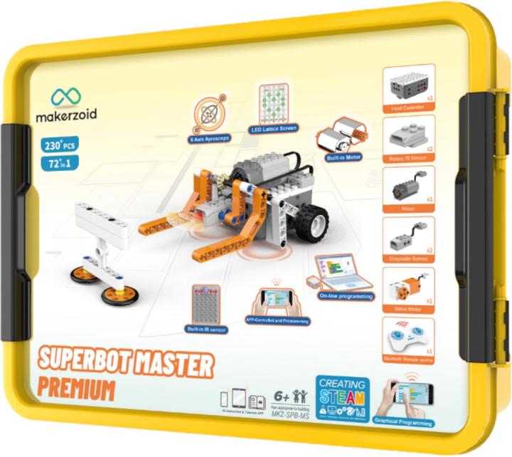 Makerzoid Superbot Master Premium Programmier Lernkit