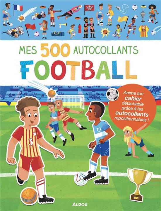 Produktbild Mes 500 autocollants / Football