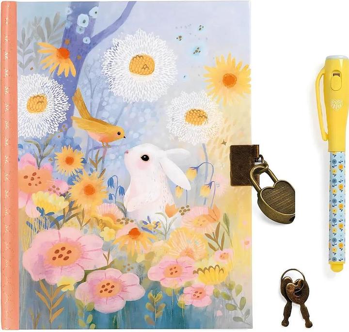 Produktbild Djeco Geheimes Tagebuch Kendra (Liniert)