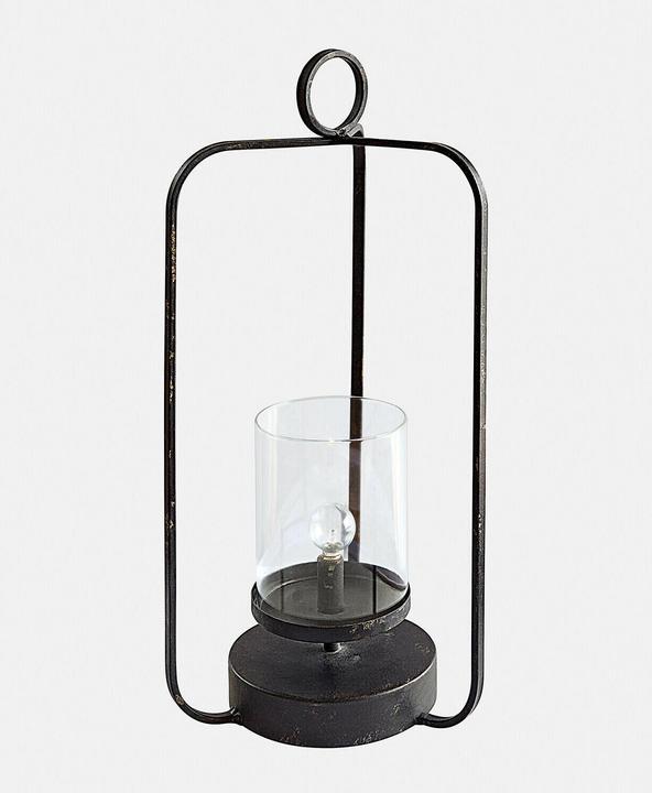 Loberon LED-Laterne Kivalex antikschwarz
