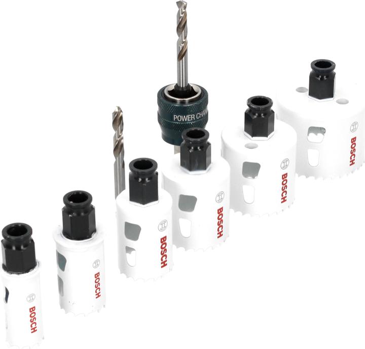 Actual product image Bosch Professional Zubehör Progressor for Wood&Metal (22 mm, 29 mm, 35 mm, 44 mm, 65 mm, 51 mm)