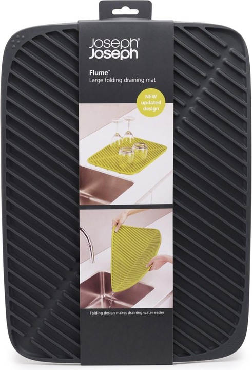 Image du produit Joseph Joseph Flume Abtropfmatte gross, grau, 31.4x43.4 cm