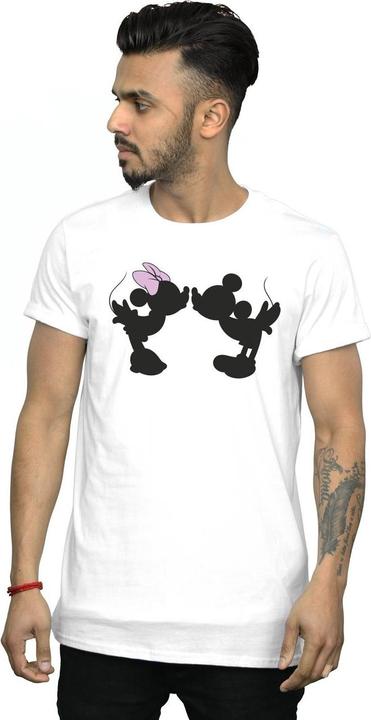 Produktbild Disney Mickey Minnie Kiss Silhouette TShirt (4XL)