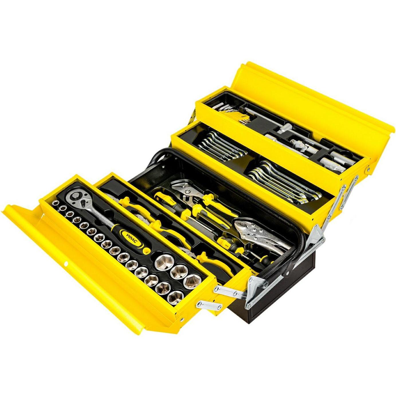 MGA, Cassetta degli attrezzi, ZESTAW NARZĘDZI 60el. W SKRZYNCE /WMC (60 pezzi)