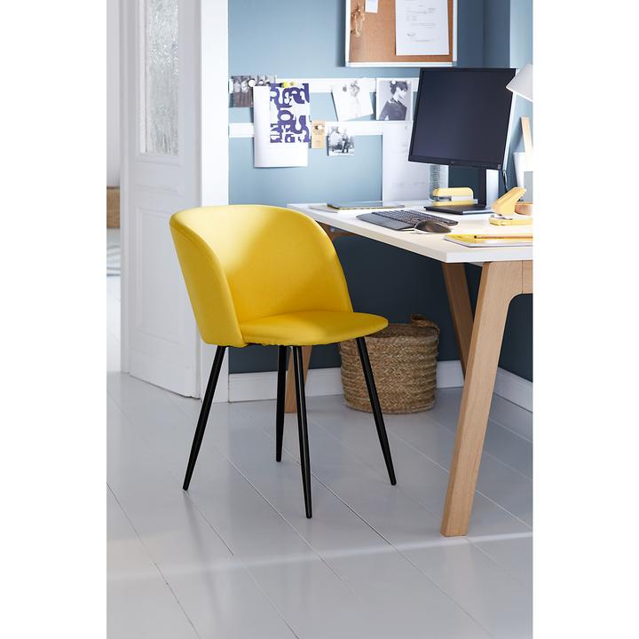 Immagine prodotto Paperflow Sedia da conferenza, set di 2, L 570 x P 540 x H 810 mm, imbottita, vari colori a scelta