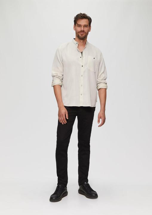 Image du produit S.Oliver Hemd Regular Fit: Hemd mit Stehkragen und Strukurmuster (XL)