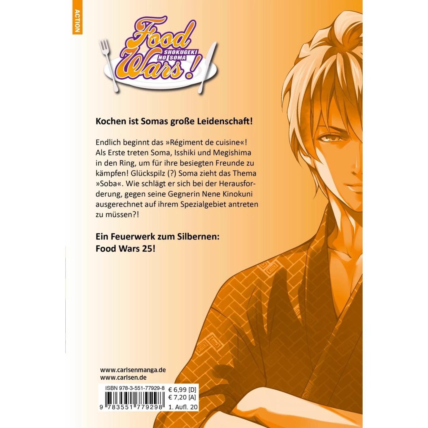Thumbnail - Food Wars - Shokugeki No Soma 25, Belletristik von Yuto Tsukuda