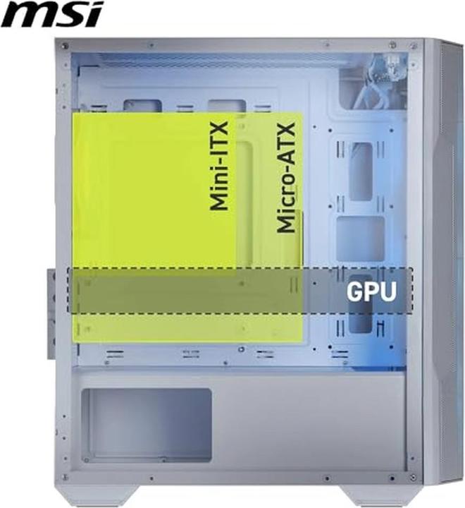 Image du produit MSI MAG Forge M100R (mATX, Mini-ITX)