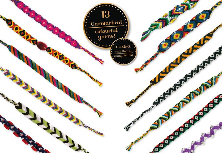 Produktbild Lena Friendship bracelets, big, Children"s jewellery bracelet making kit, 6 yr(s), Multicolour