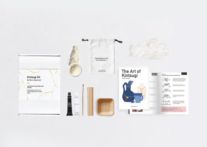 Valeurs nutritives et ingrédients Mora Approved DIY Kit de réparation Kintsugi blanc perle