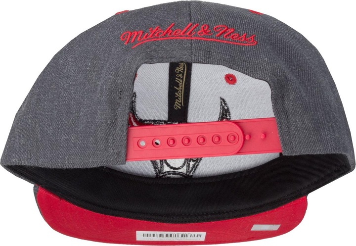 Image du produit Mitchell & Ness Snapback Cap - INFILL Chicago Bulls charcoal