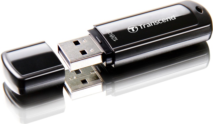 Actual product image Transcend JetFlash 700 (128 GB, USB-A, USB 3.0)