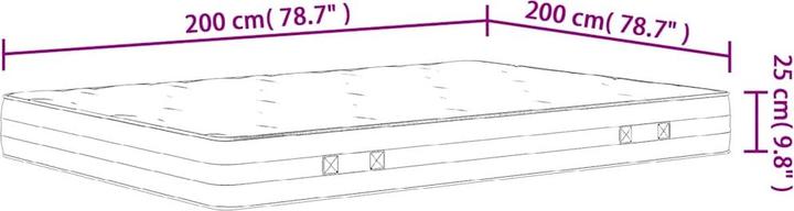 Immagine prodotto vidaXL Jerrie (90 x 200 cm)