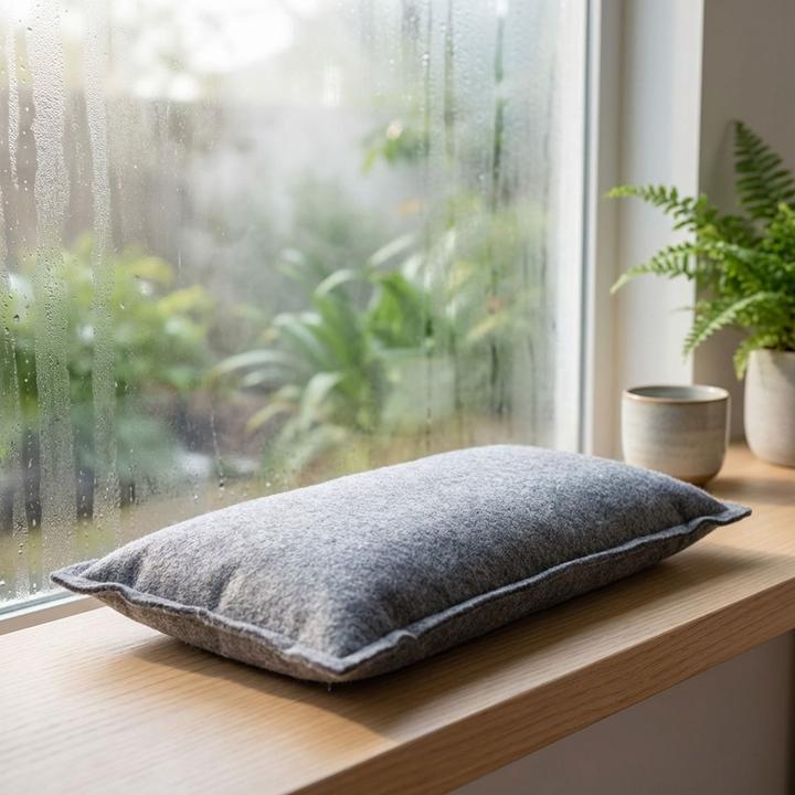 Immagine prodotto Filmer Set di 3 deumidificatori con gel di silice, 1 kg, riutilizzabili, grigio