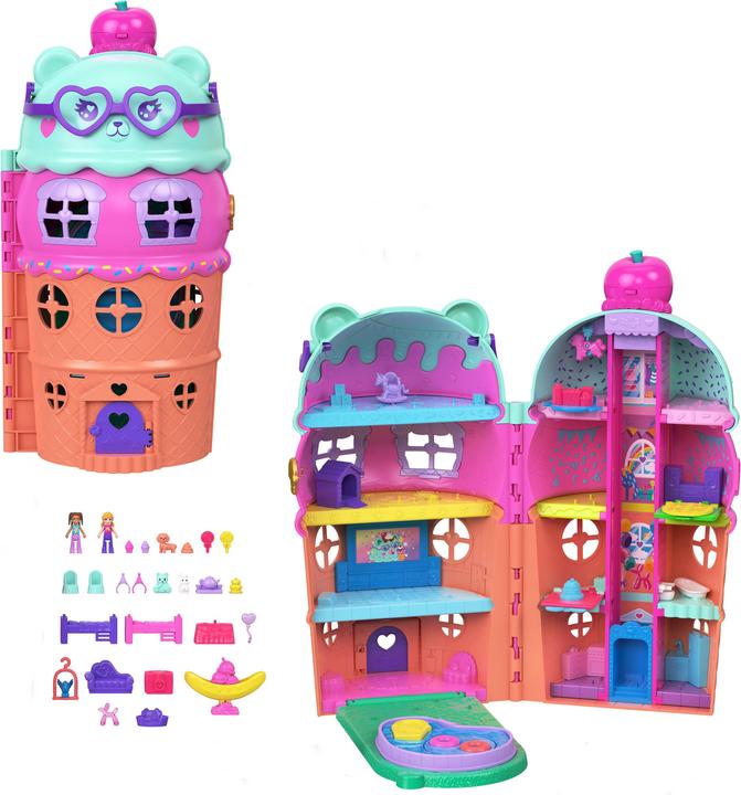 Polly Pocket Haus Schatulle