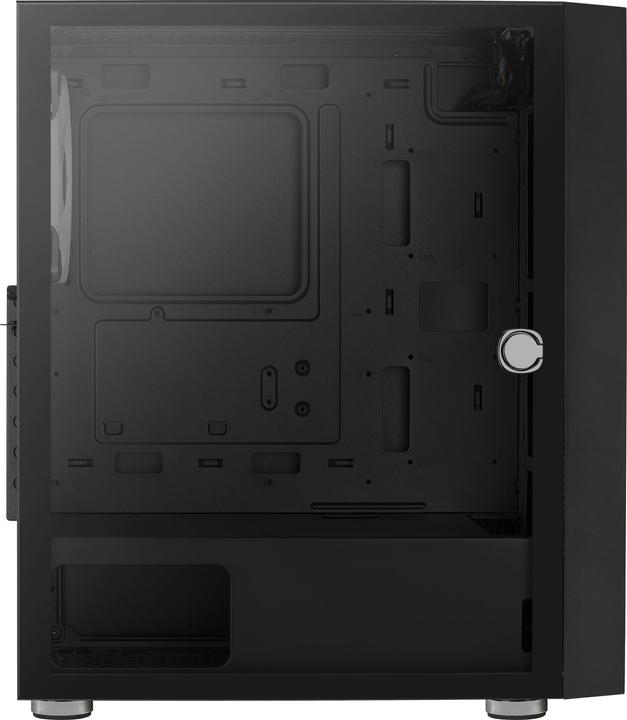 Produktbild AeroCool Geh Midi Graphite black v3 MicroATX/ATX/MiniITX o.N (ATX, mATX, Mini-ITX)