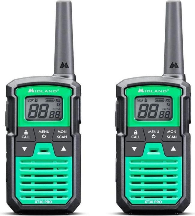 Midland XT30 PRO - Portofoonset - Walkie Talkie - PMR446 - Set van 2 stuks - C1463 (6 km)
