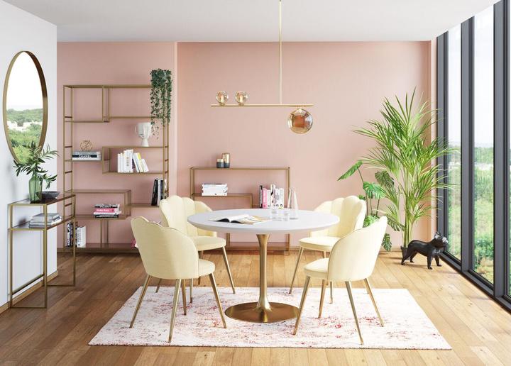 Produktbild Kare Design Tischgestell Invitation Messing Ø60cm