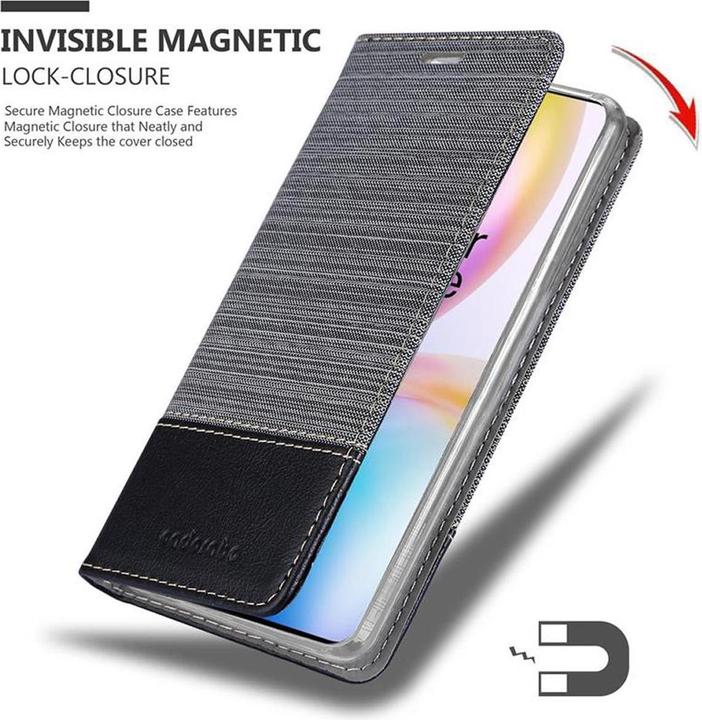 Actual product image Cadorabo Book Jeans Optics Cover (OnePlus 8 Pro)
