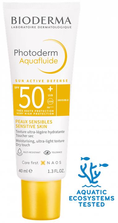 Productafbeelding Bioderma Photoderm Aquafluide (Zonnecrème, SPF 50, 40 ml, 40 g)