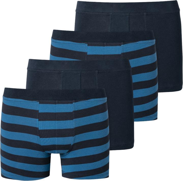 Immagine prodotto Schiesser 4 confezioni di pantaloncini / pantaloni in cotone organico 95/5 per ragazzi (164, confezione da 4)