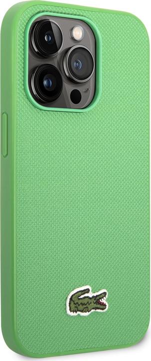 Actual product image Lacoste LCHMP14LPVCN iPhone 14 Pro 6.1" zielony/green hardcase Iconic Petit Pique MagSafe (Apple iPhone 14 Pro)
