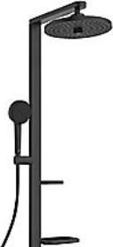 Produktbild Ideal Standard Duschsystem Alu+: Ceratherm Brausethermostat 2 Ablagen, 2F-Handbrause, 2F-Kopfbrause