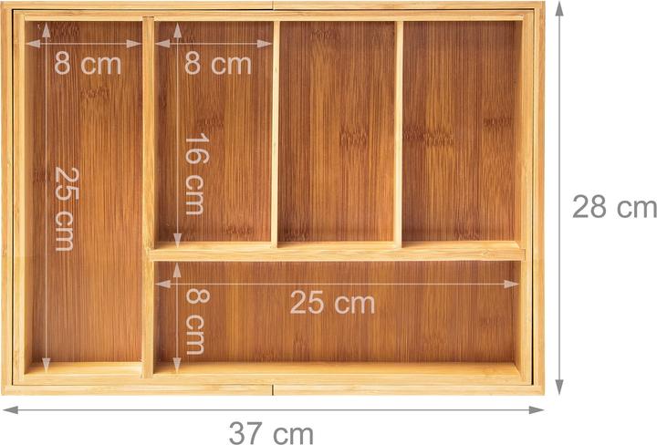 Image du produit Relaxdays Plateau à couverts