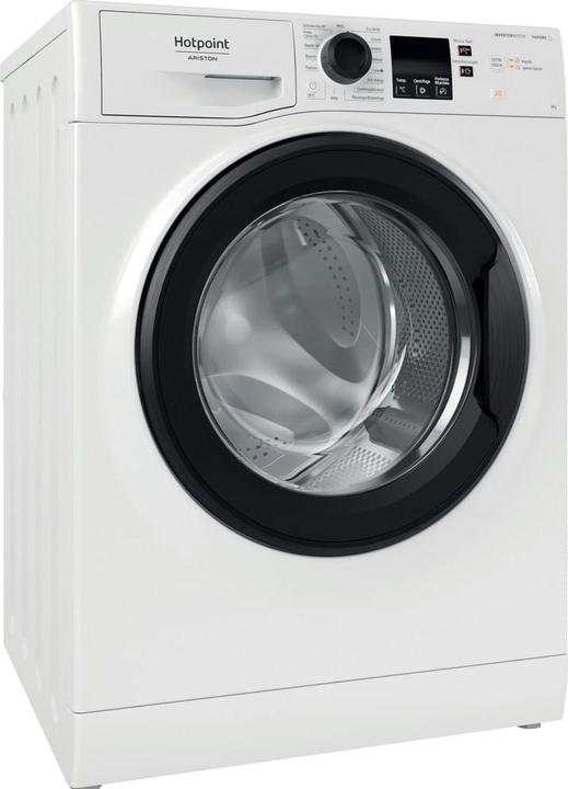 Image du produit Hotpoint NF825WK FR Lave-linge à chargement frontal 8 kg 1400 tr/min B Blanc (8 kg, Gauche)