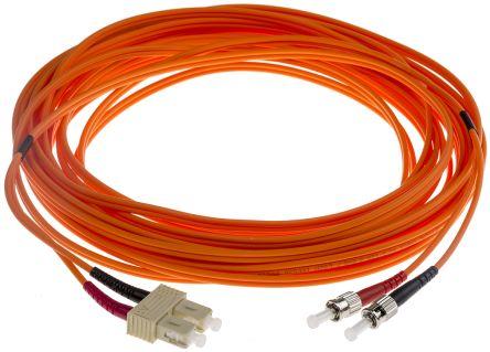 Produktbild RS PRO Patchkabel 62,5/125 SC-ST DX 10m orange (10 m)