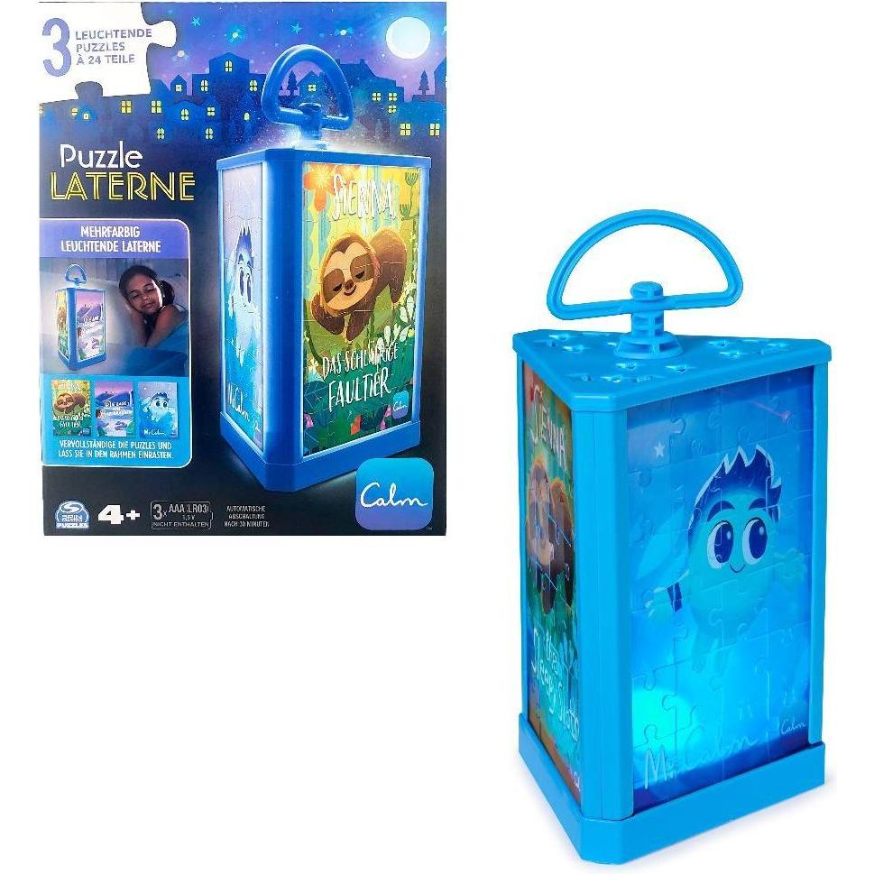 Thumbnail - Spin Master CALM Puzzle-Laterne (3x 24 Teile) (72 Teile)