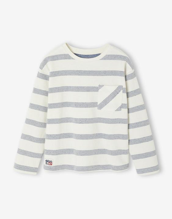 Actual product image Vertbaudet Jungen Shirt in Streifen-Optik (140)