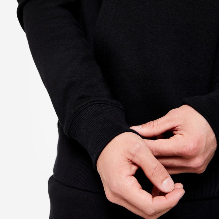 Produktbild Domyos Hoodie Herren warm Baumwollgewebe - schwarz (XL)