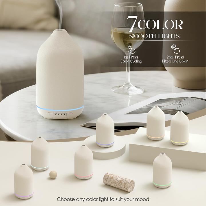 Produktbild Fellhof Keramik Aroma Diffuser für ätherische Öle (200 ml)