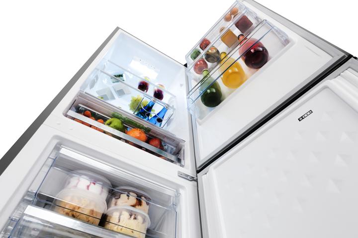 Image du produit Amica Combiné réfrigérateur-congélateur KGC 15495 S l x h x p 54.5 x 180 x 59 cm partie (250 l)