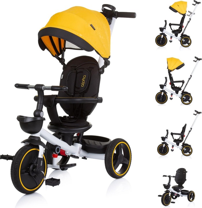 Actual product image Chipolino Tricycle Alpha 3in1 Push Handle