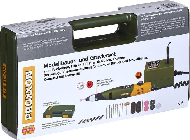 Image du produit Proxxon Model maker and engraving set with MM 50/E