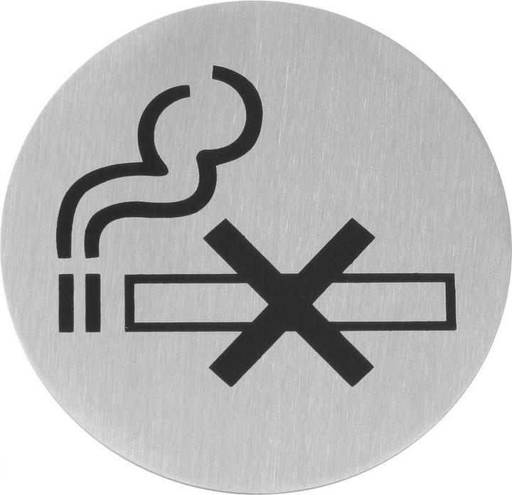 Produktbild Hendi Türschilder "Toilette" aus Edelstahl, satiniert